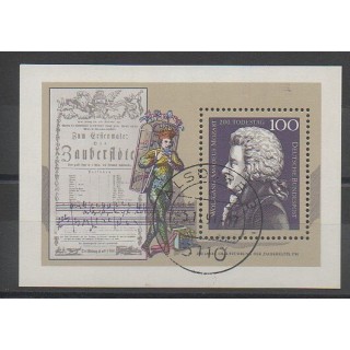 Timbres - Allemagne occidentale (RFA) - 1991 - No BF25 - Musique - Oblitéré