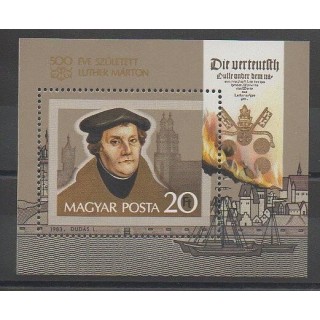 Timbres - Hongrie - 1983 - No BF168 - Histoire