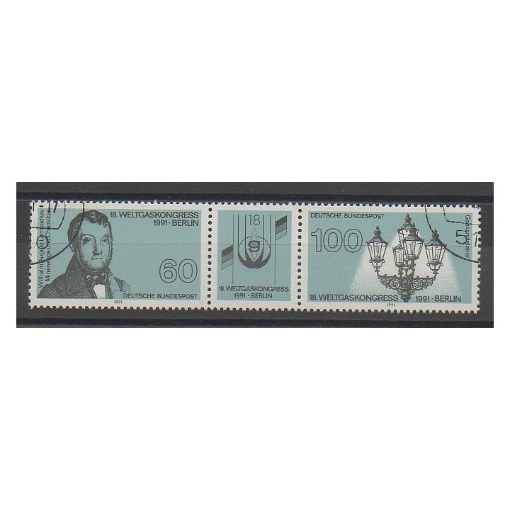 Timbres - Allemagne occidentale (RFA) - 1991 - No 1366A - Sciences et Techniques - Oblitéré