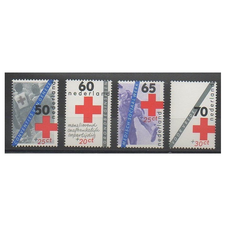 Stamps - Netherlands - 1983 - Nb 1206/1209 - Health