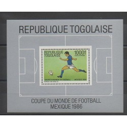 Togo - 1986 - No BF254 - Coupe du monde de football