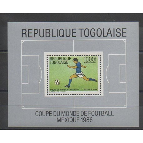 Togo - 1986 - No BF254 - Coupe du monde de football