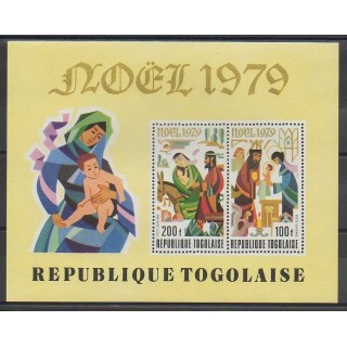 Timbres - Togo - 1979 - No BF133 - Noël