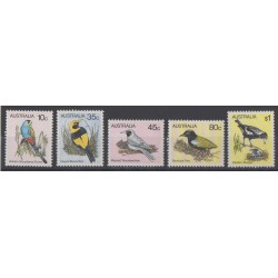 Australie - 1980 - No 704/708 - Oiseaux