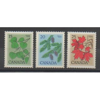 Stamps - Canada - 1977 - Nb 637/639 - Trees