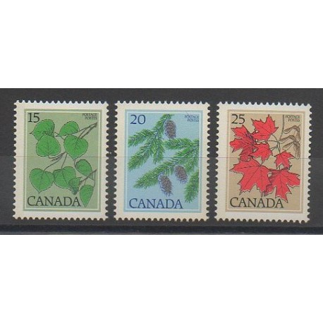 Canada - 1977 - No 637/639 - Arbres