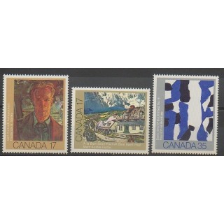 Stamps - Canada - 1981 - Nb 766/768 - Paintings