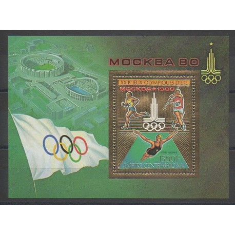 Centrafricaine (République) - 1979 - No BF35 - Jeux Olympiques d'été