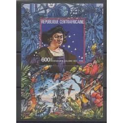 Central African Republic - 1985 - Nb BF83 - Christophe Colomb