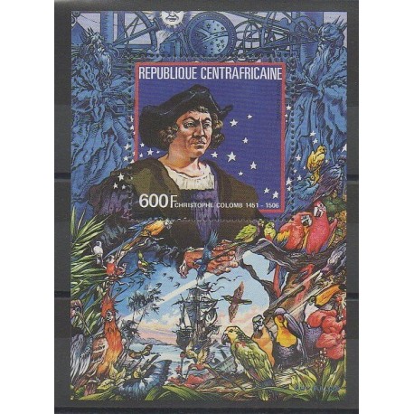 Central African Republic - 1985 - Nb BF83 - Christophe Colomb