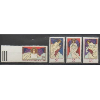 Timbres - Canada - 1986 - No 973/976 - Noël