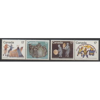 Stamps - Canada - 1979 - Nb 713/716 - Art