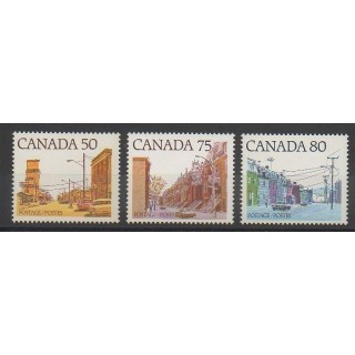 Timbres - Canada - 1978 - No 668/670 - Sites
