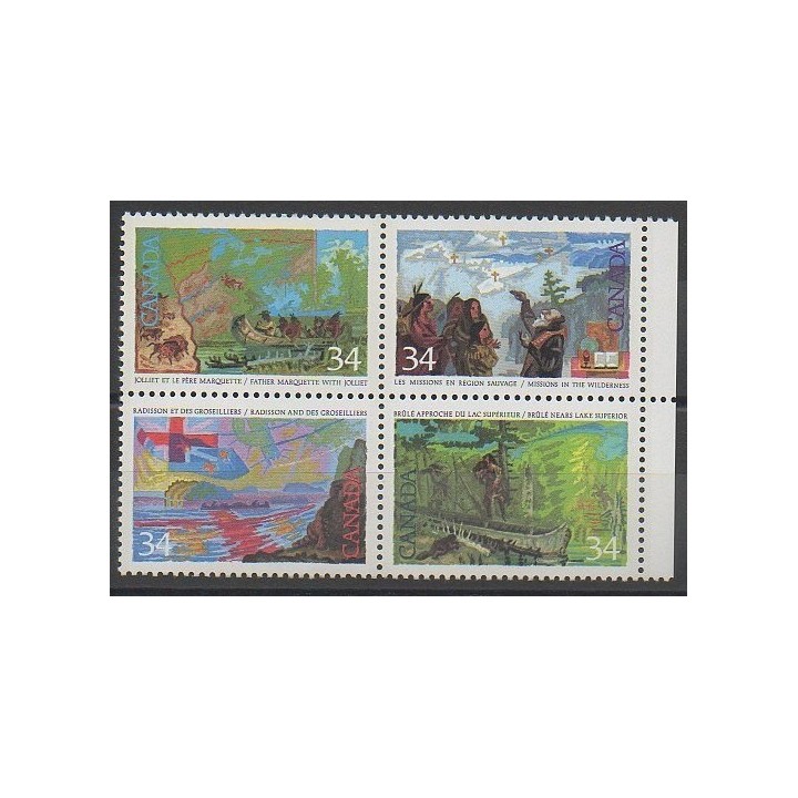 Timbres - Canada - 1986 - No 983/986