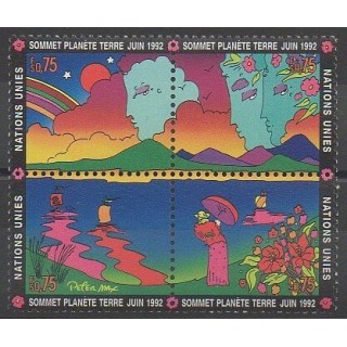 Stamps - United Nations (UN - Geneva) - 1992 - Nb 227/230 - Environment