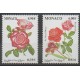Monaco - 1999 - No 2194/2195 - Roses - Orchidées