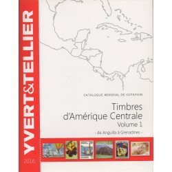 Timbres d'Amérique centrale de Anguilla à Grenadines (Edition 2016)