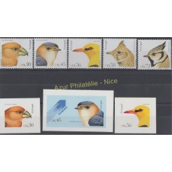 Portugal - 2004 - Nb 2737/2741 - 2786/2788 - Birds