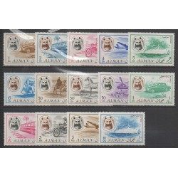 Ajman - 1967 - No 74 (9 val) PA 74 (4 val) - Transports