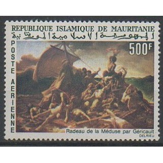 Timbres - Mauritanie - 1966 - No PA61 - Peinture