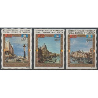 Timbres - Cameroun - 1972 - No PA197/PA199 - Sites