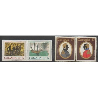 Timbres - Canada - 1979 - No 704/707