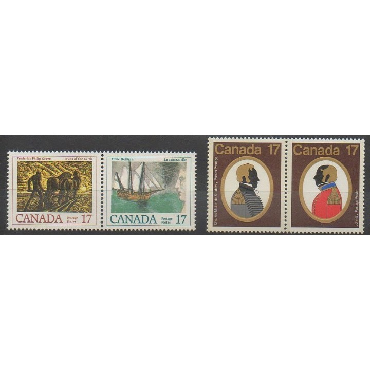 Stamps - Canada - 1979 - Nb 704/707
