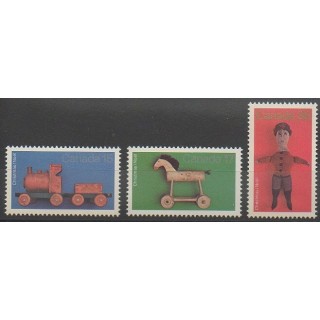 Timbres - Canada - 1979 - No 717/719 - Enfance - Noël