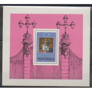 Stamps - Barbuda - 1978 - Nb BF33 - Royalty