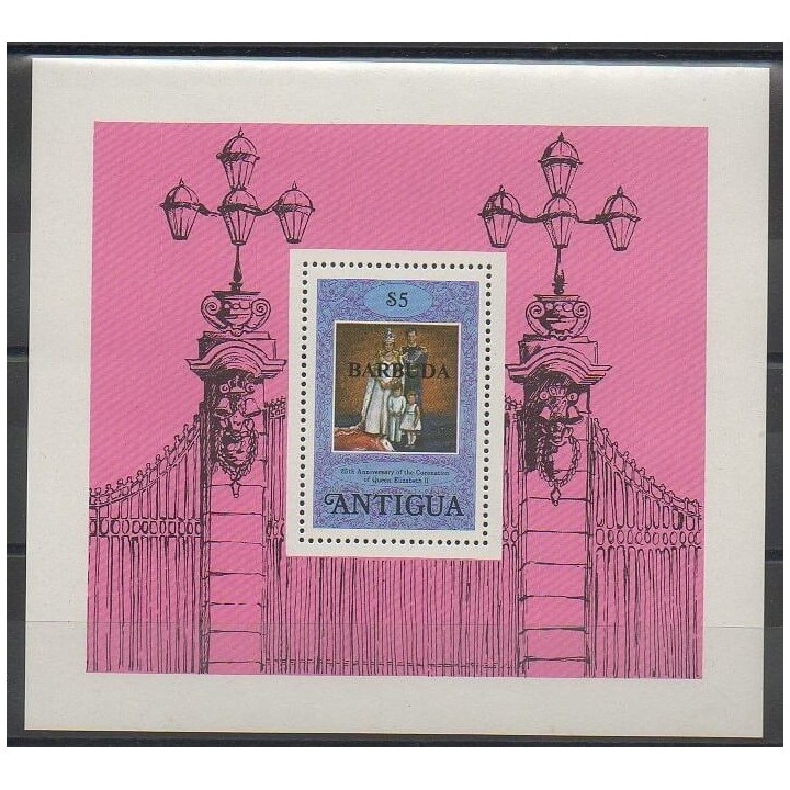 Timbres - Barbuda - 1978 - No BF33 - Royauté