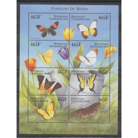 Centrafricaine (République) - 1999 - No 1618DG/1818DP - Insectes