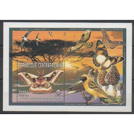 Centrafricaine (République) - 1996 - No BF126 - Insectes