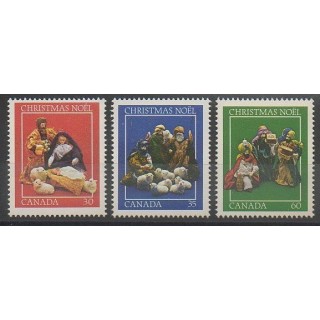 Stamps - Canada - 1982 - Nb 824/826 - Christmas