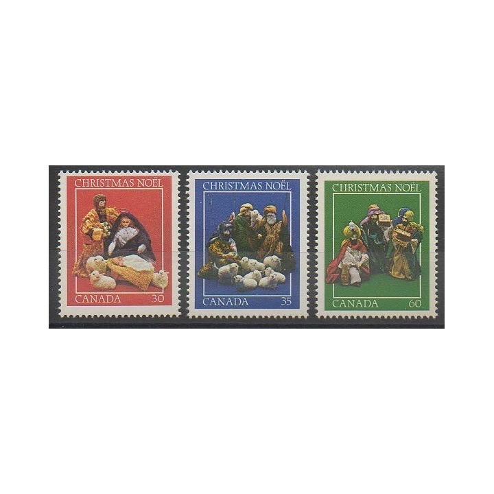 Stamps - Canada - 1982 - Nb 824/826 - Christmas
