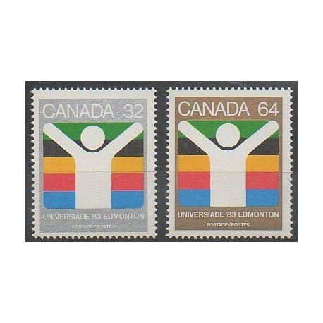 Canada - 1983 - Nb 849/850 - Various sports