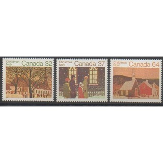 Stamps - Canada - 1983 - Nb 862/864 - Christmas