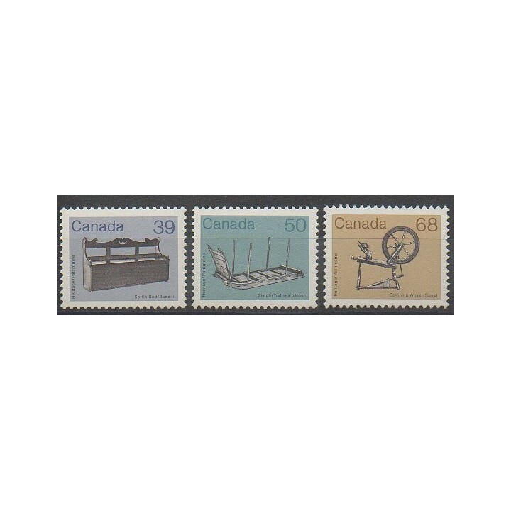 Stamps - Canada - 1985 - Nb 915/917