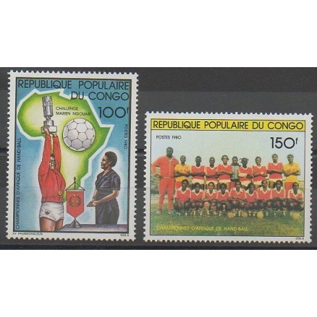 Congo (République du) - 1981 - No 611/612 - Sports divers