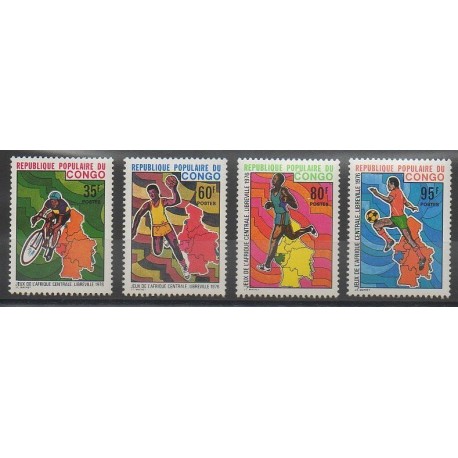 Congo (République du) - 1976 - No 440/443 - Sports divers