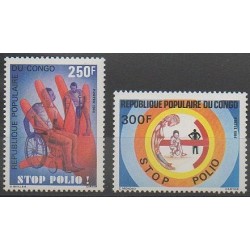 Congo (Republic of) - 1984 - Nb 743/744 - Health