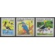 Congo (République du) - 1976 - No 437/439 - Oiseaux
