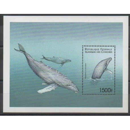 Comores - 1999 - No BF86B - Animaux marins - Mammifères