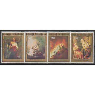 Timbres - Centrafricaine (République) - 1981 - No PA230/PA233 - Peinture
