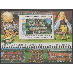 Central African Republic - 1981 - Nb BF45 - Soccer World Cup