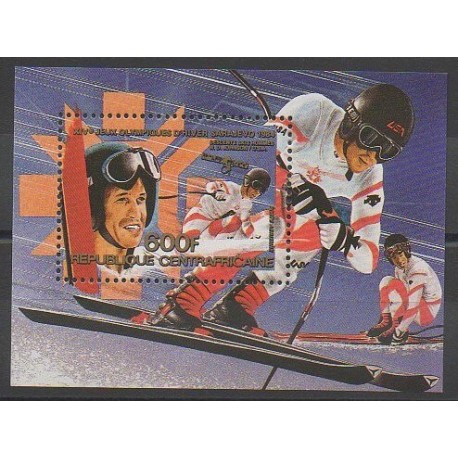 Central African Republic - 1984 - Nb BF73B - Winter Olympics