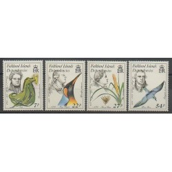 Falkland dépendances - 1985 - No 149/152 - Sciences et Techniques - Oiseaux