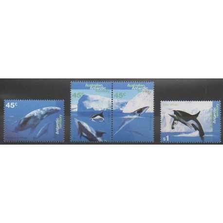 Australian Antarctic Territory - 1995 - Nb 102/105 - Sea animals - Mamals