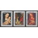 Congo (Republic of) - 1986 - Nb PA358/PA360 - Christmas - Paintings