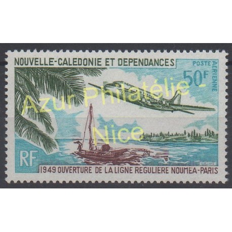 Nouvelle-Calédonie - Poste aérienne - 1969 - No PA109 - Avions