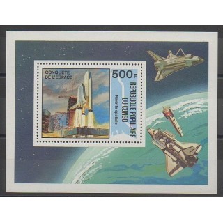 Timbres - Congo (République du) - 1981 - No BF27 - Espace